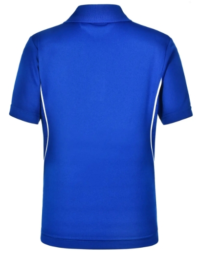 Picture of Winning Spirit, Kids Cooldry S/S Contrast Interlock Polo